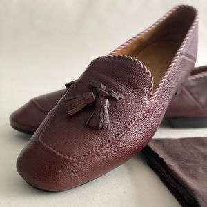 GUCCI men tassel slip on loafers